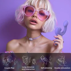 Magic Motion – Magic Ponder Vibromasseur Léchage & Point G – Violet