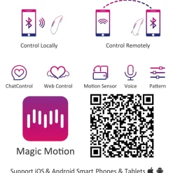 Magic Motion - Mini vibromasseur connecté Awaken