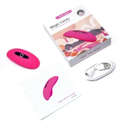 Magic Motion - Pack cockring et stimulateur clitoridien avec Télécommande - Rose/Vert