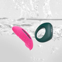 Magic Motion - Pack cockring et stimulateur clitoridien avec Télécommande - Rose/Vert