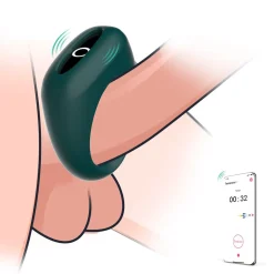 Magic Motion - Pack cockring et stimulateur clitoridien avec Télécommande - Rose/Vert