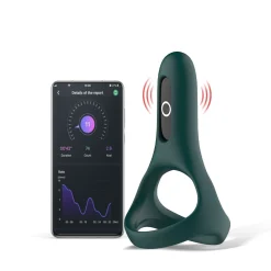 Magic Motion - Rise Anneau pénien vibrant intelligent - Vert
