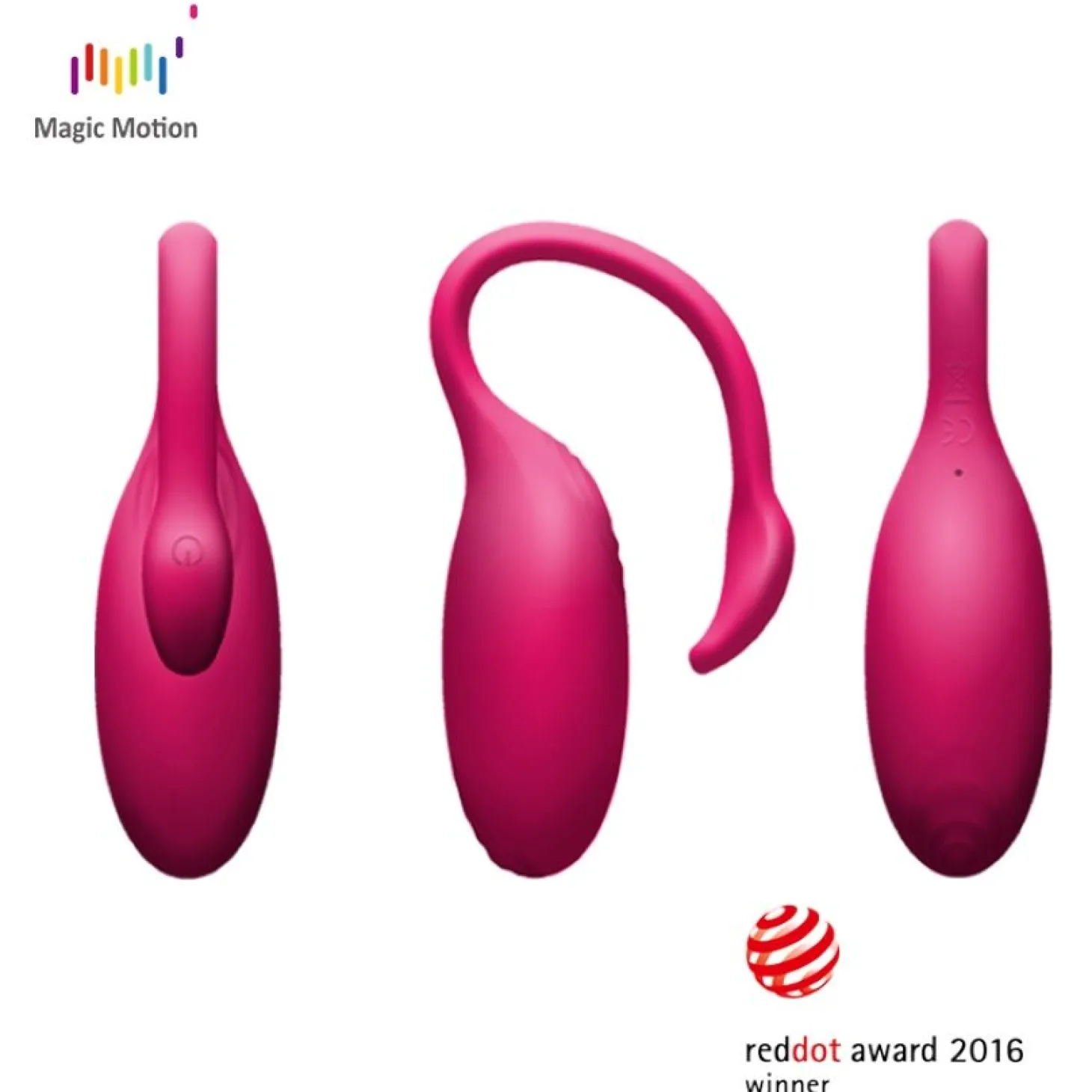 Magic Motion - Œuf vibrant flamand rose