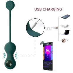 Magic Motion - Vibromasseur intelligent double pour exercices de Kegel avec