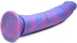 Magic Stick Godemiché en silicone avec paillettes - 24 cm