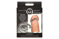 Master Series - Anneau de Glans en Acier Inoxydable - Argent