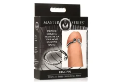 Master Series - Anneau de Glans en Acier Inoxydable - Argent
