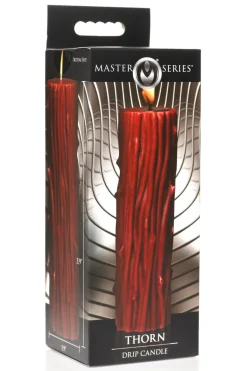 Master Series - Bougie à Gouttelettes d'Épines - Rouge