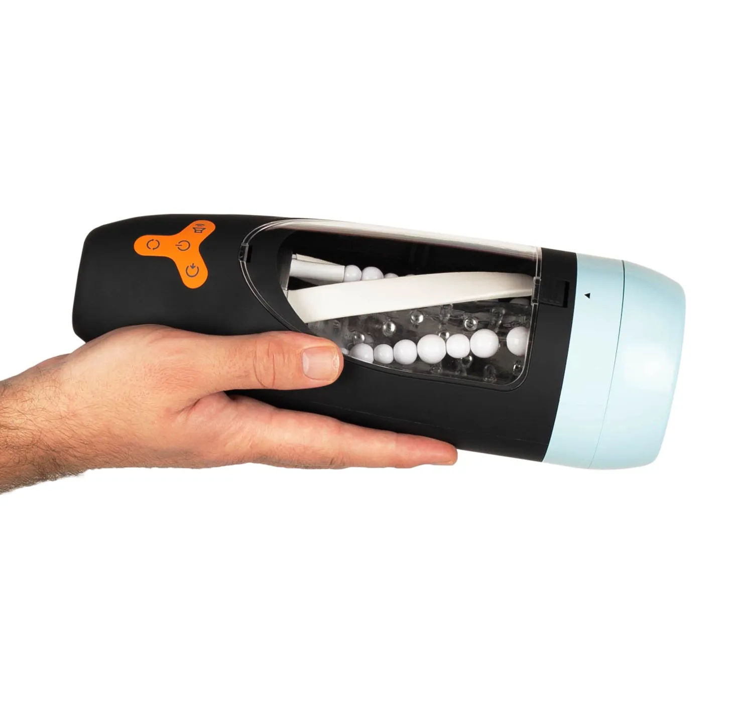 Masturbateur automatique à rotation et succion CRUIZR-CP01 avec adaptateur