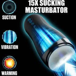 Masturbateur à succion Auto Milker 15X