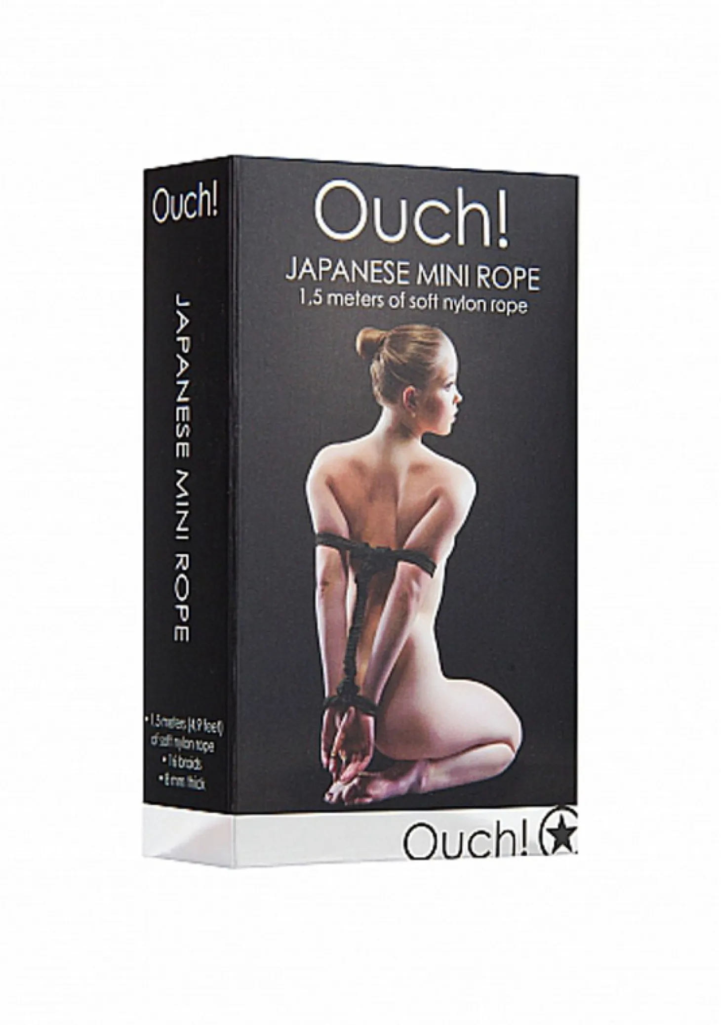 Mini Corde Japonaise Noire - 1,5 mètres