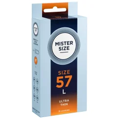 MISTER.SIZE - L Préservatifs Ultra Fins - 10 Pièces