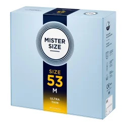 MISTER.SIZE - M Préservatifs Ultra Fins - 36 Pièces