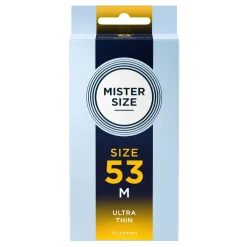 MISTER.SIZE - M Préservatifs Ultra Fins - 10 Pièces