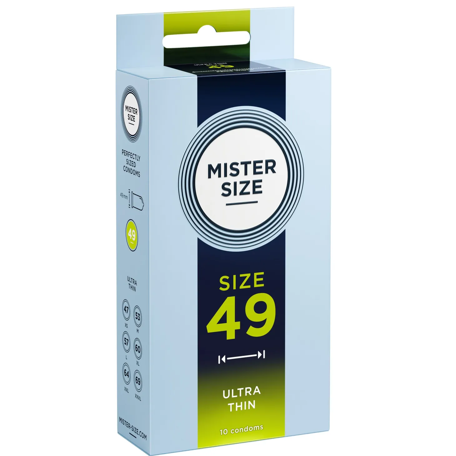 MISTER.SIZE - S Préservatifs Ultra Fins - 10 Pièces