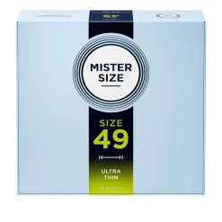 MISTER.SIZE - S Préservatifs Ultra Fins - 36 Pièces