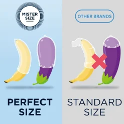 MISTER.SIZE - XL Préservatifs Ultra Fins - 10 Pièces