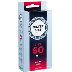 MISTER.SIZE - XL Préservatifs Ultra Fins - 10 Pièces