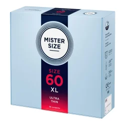 MISTER.SIZE - XL Préservatifs Ultra Fins - 36 Pièces