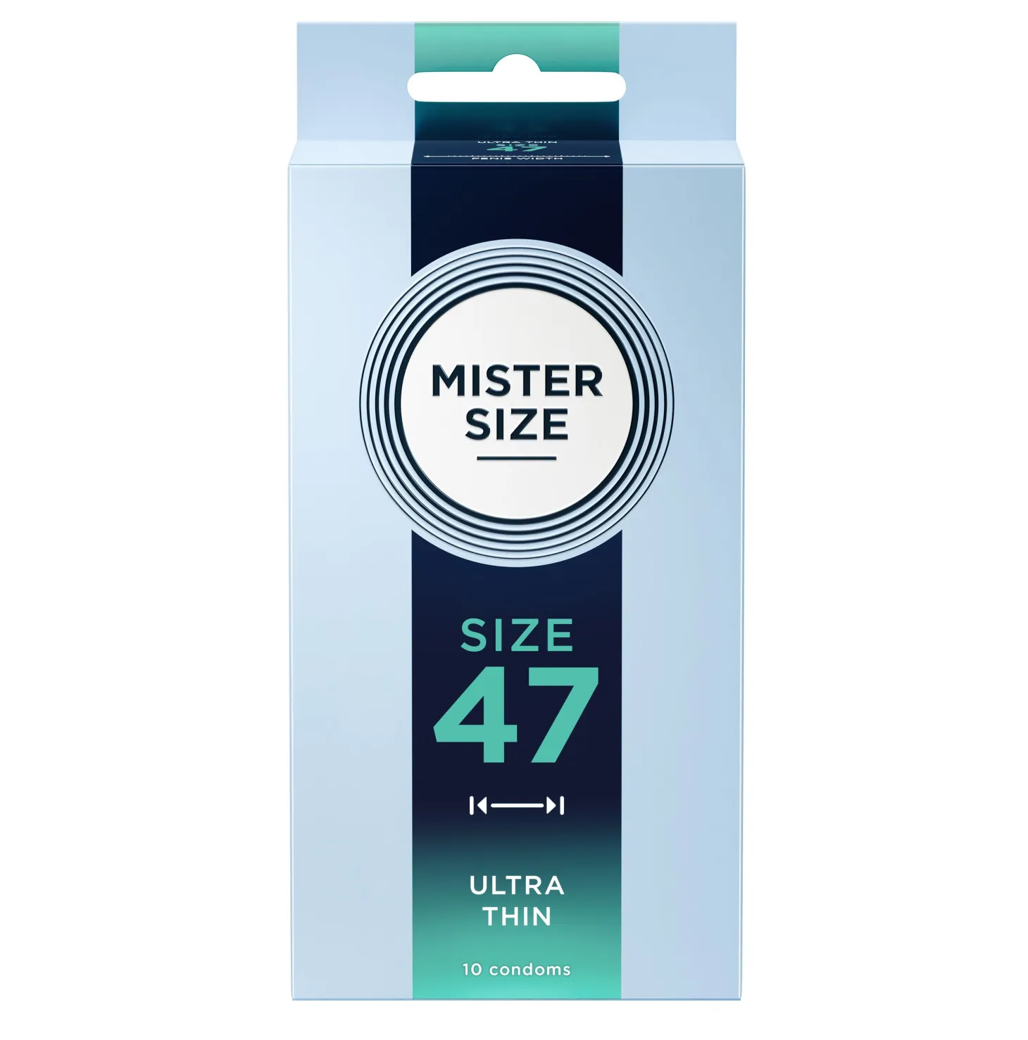MISTER.SIZE - XS Préservatifs Ultra Fins - 10 Pièces
