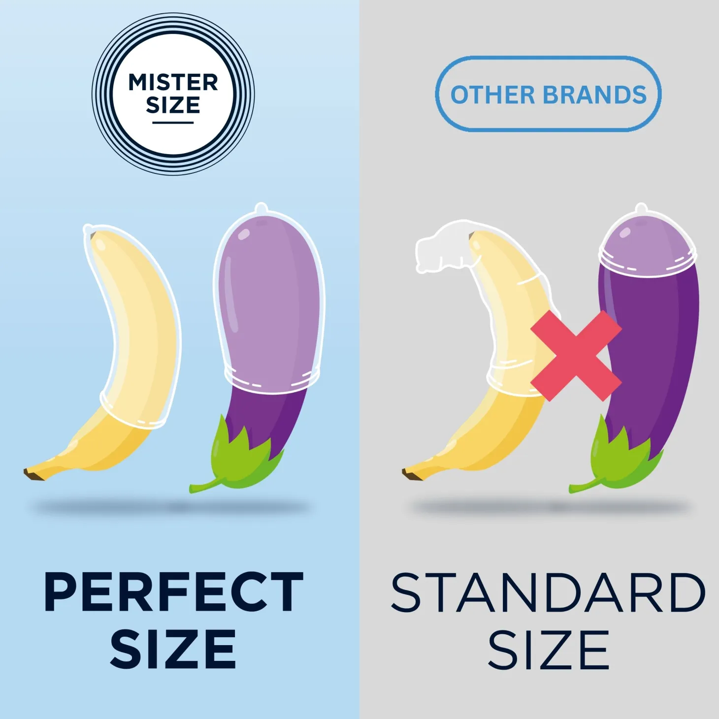 MISTER.SIZE - XS Préservatifs Ultra Fins - 10 Pièces