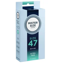 MISTER.SIZE - XS Préservatifs Ultra Fins - 10 Pièces