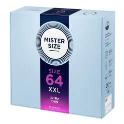 MISTER.SIZE - XXL Préservatifs Ultra Fins - 36 Pièces