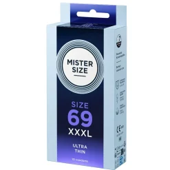 MISTER.SIZE - XXXL Préservatifs Ultra Fins - 10 Pièces