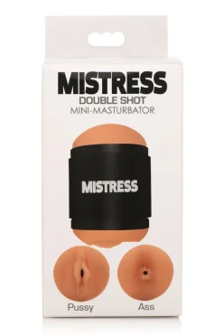 MISTRESS – Double Shot Mini Masturbateur – Beige