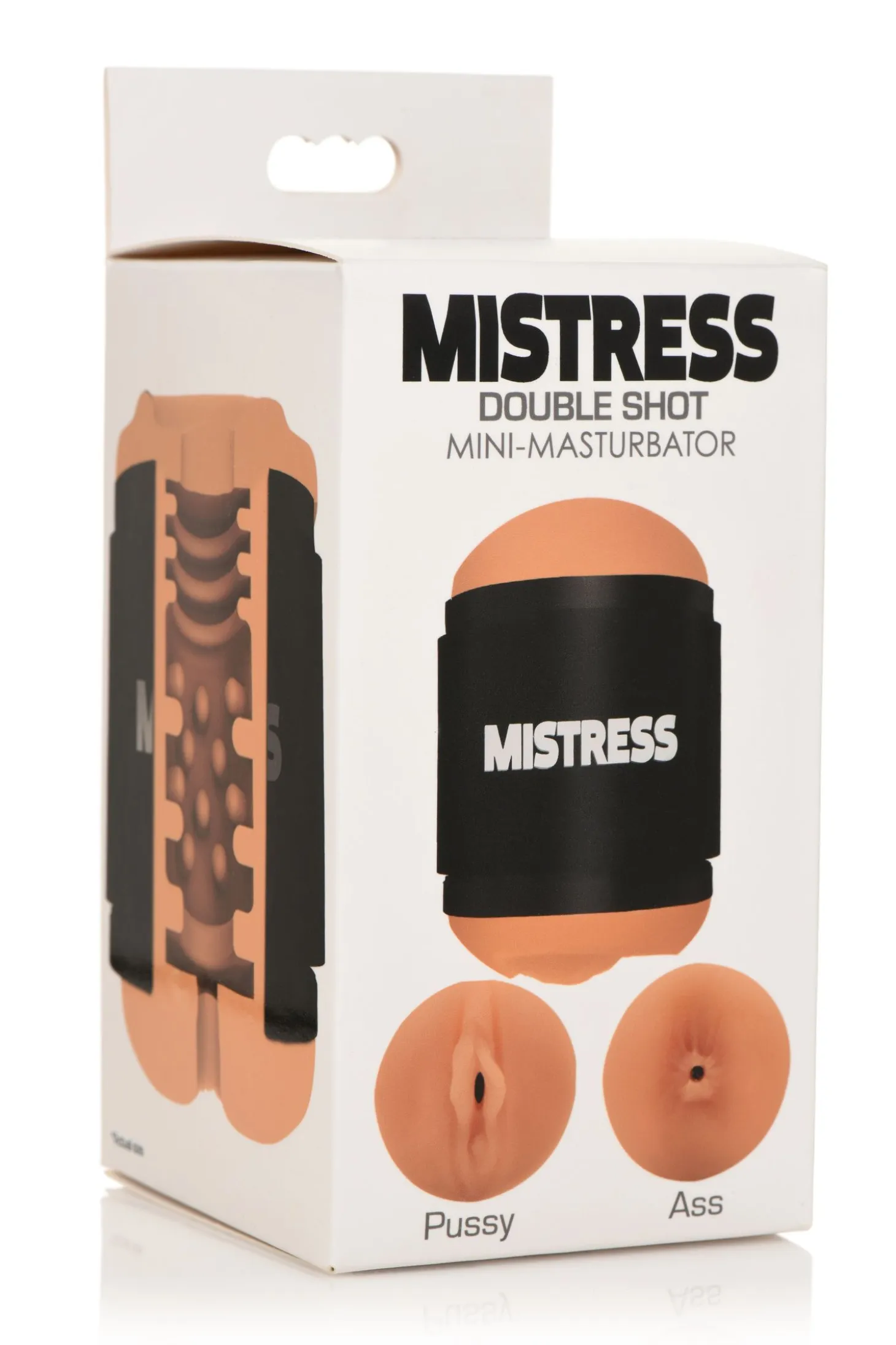 MISTRESS – Double Shot Mini Masturbateur – Beige