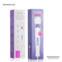MyMagicWand - Masseur vibrant et stimulateur clitoridien - Violet