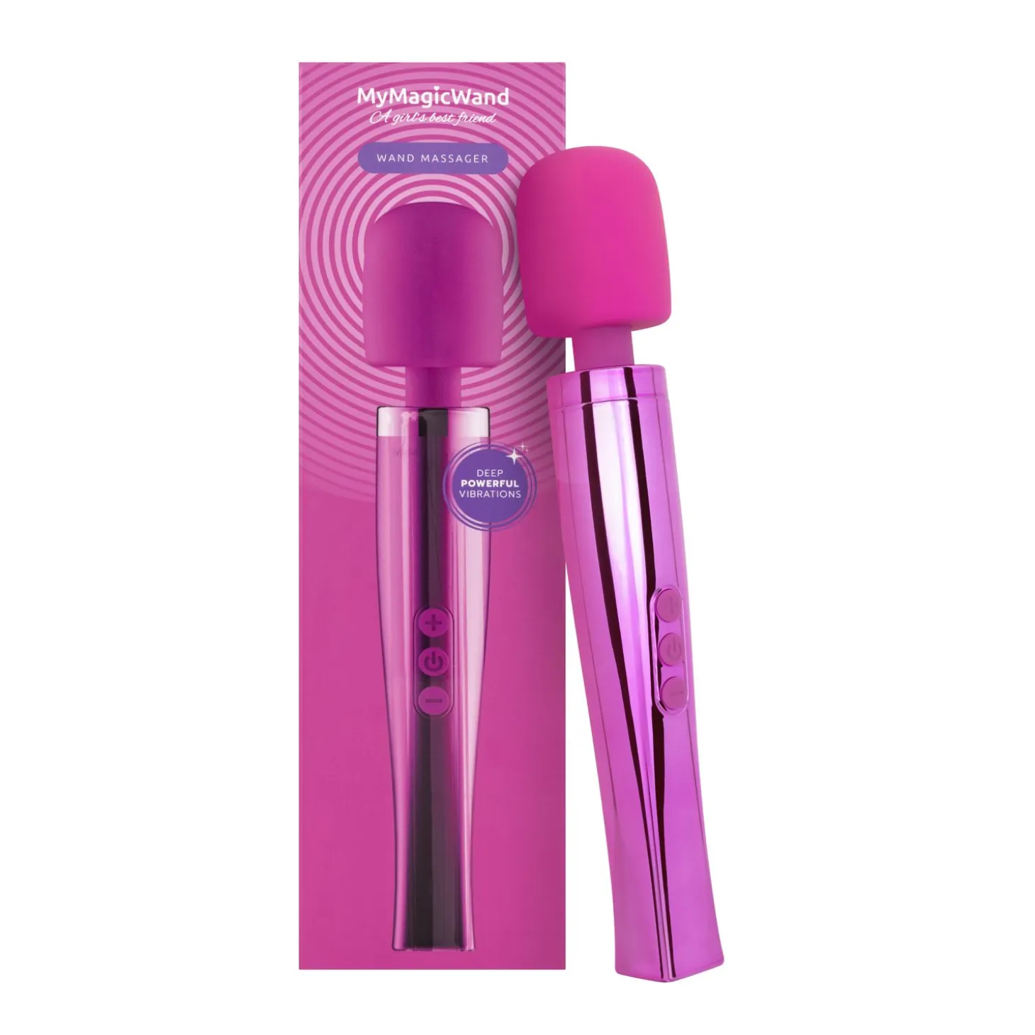 MyMagicWand - Wand Massageur - Electric Pink