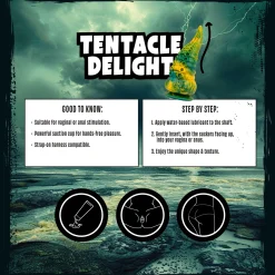 Mythical Mates - Tentacle Delight Vert & Jaune