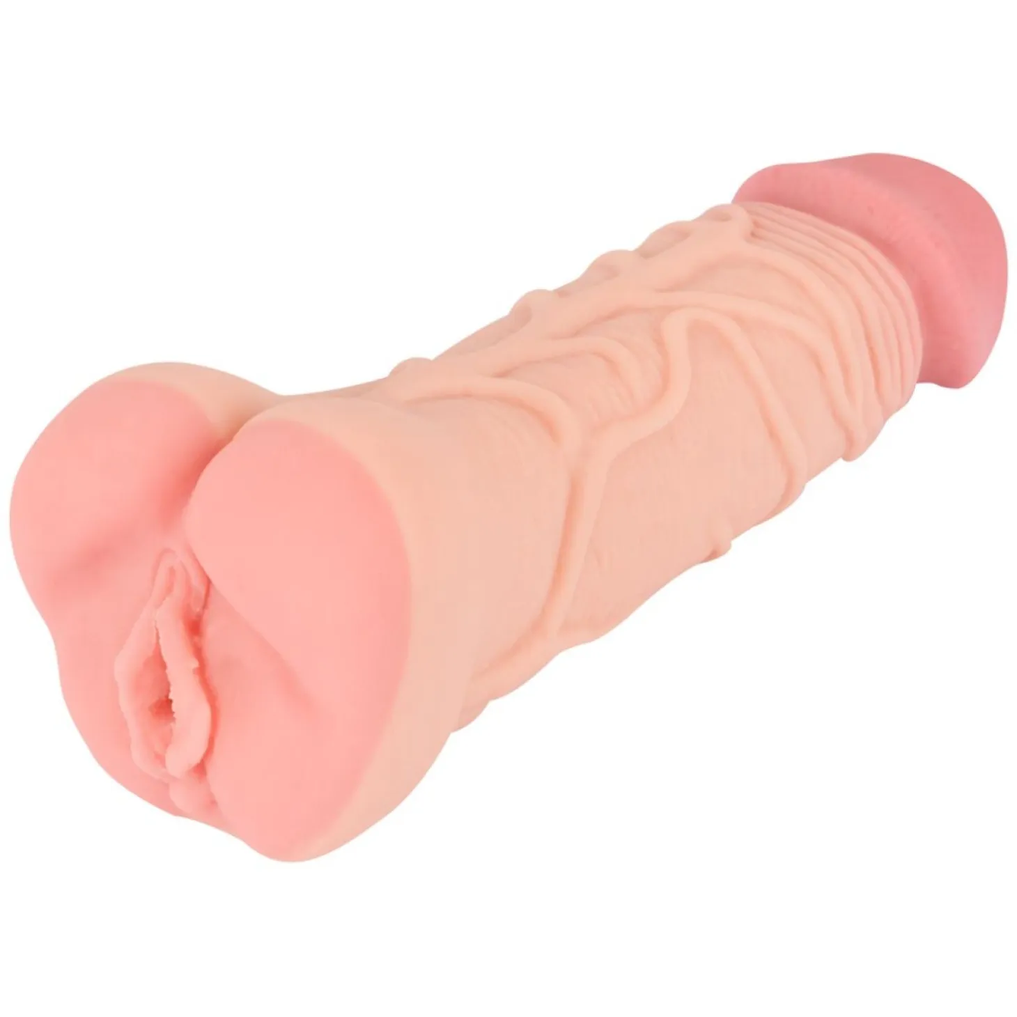 Nature Skin - Extension + Masturbateur 2-en-1 - 22 cm