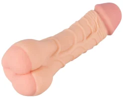 Nature Skin - Extension pour Pénis et Masturbateur 2-en-1 - 21 cm