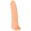 Nature Skin - 2in1 Extension + Masturbator - 23.8 cm