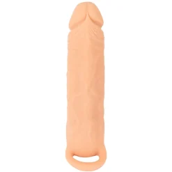Nature Skin - 2in1 Extension + Masturbator - 23.8 cm