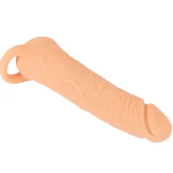Nature Skin - 2in1 Extension + Masturbator - 23.8 cm