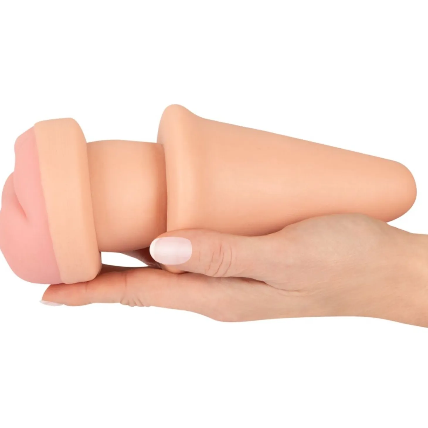 Nature Skin - Plug Anal et Extension pour Pénis 2-en-1