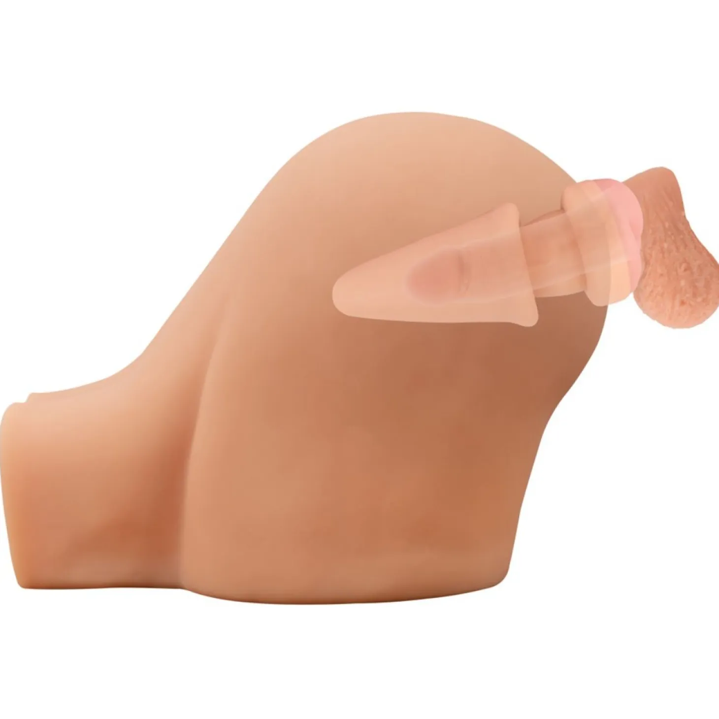 Nature Skin - Plug Anal et Extension pour Pénis 2-en-1