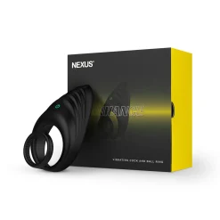 Nexus - Anneau pénien vibrant avec double stimulation