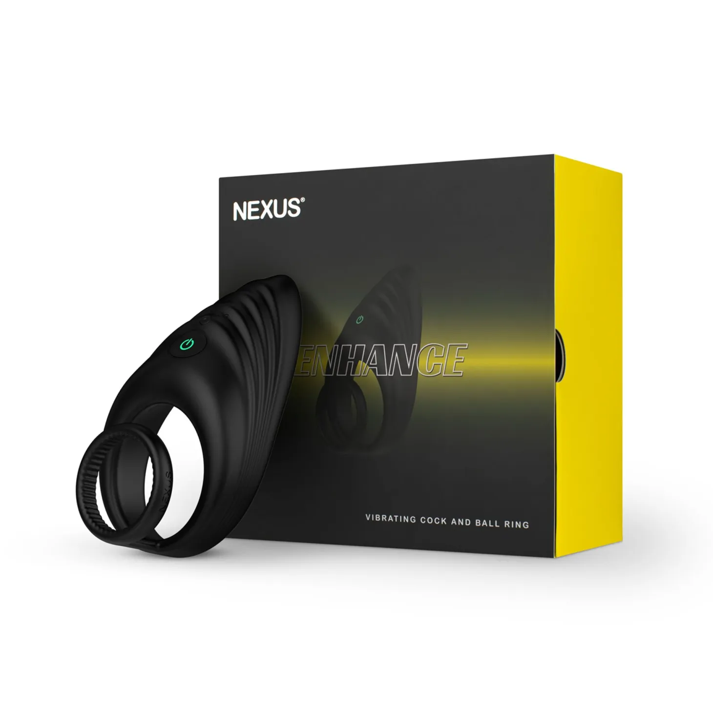 Nexus - Anneau pénien vibrant avec double stimulation