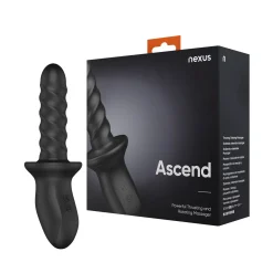 Nexus – Ascend Masseur Vibromasseur à Poussée et Rotation – Noir