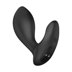 Nexus - Duo Plug Anale Débutant avec Télécommande Moyenne - Noir