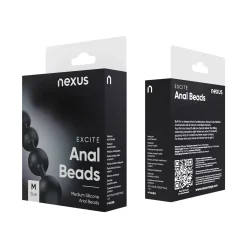 Nexus - Excite Chapelet thaï en silicone - Moyen
