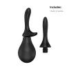Nexus - Kit de poire à lavement avec deux embouts en silicone