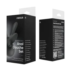 Nexus - Kit de poire à lavement avec deux embouts en silicone