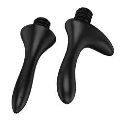 Nexus - Kit de poire à lavement avec deux embouts en silicone