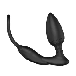 Nexus - Plug anal vibrant avec anneau pénien et testiculaire 