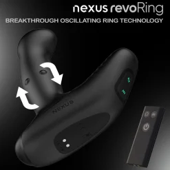 Nexus - REVO RING Stimulateur Prostatique Rotatif avec Télécommande